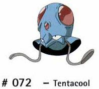 N 072 Tentacool